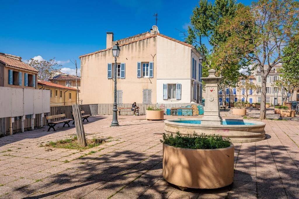 Appartement 5*, Climatise, Avec Terrasse Au Quartier Le Panier Marseille Exteriér fotografie